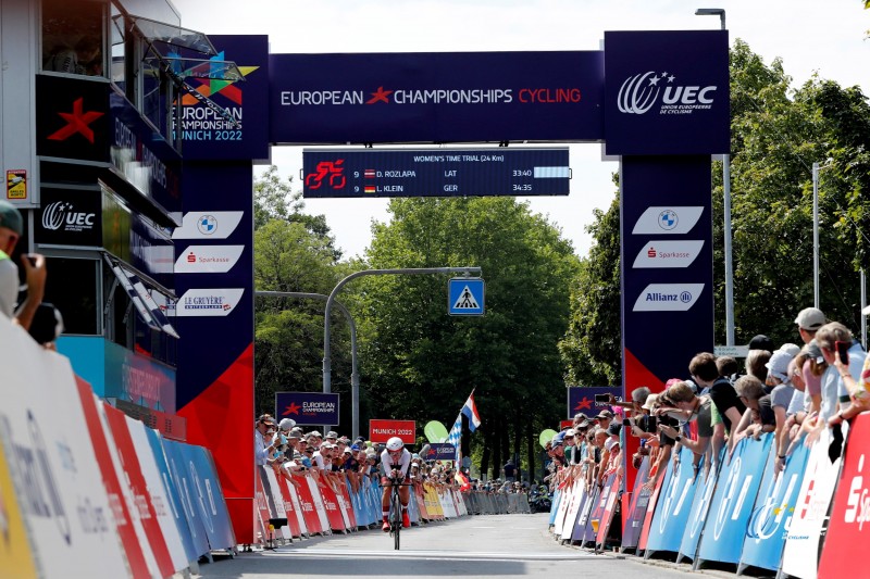 European Championships Munich 2022 - 2022 UEC Road Elite European Championships - Women's ITT - 17/08/2022 -  - photo Ivan Benedetto/UEC/SprintCyclingAgency?2022